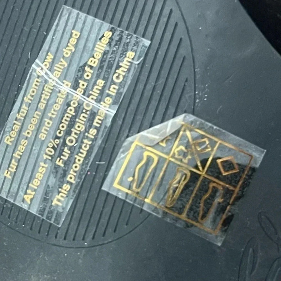 NEW SBICCA Black Tassel Harahan Calf Hair Loafer Size 7 - Picture 9 of 9